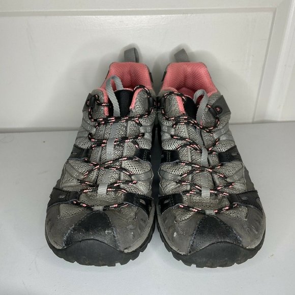 Merrell Siren Sport 2 Hiking Trail Walking Lace Up Sneakers Gray Pink Women's 10 - Picture 2 of 8